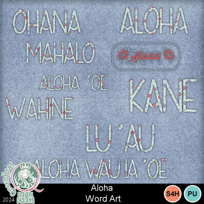 Aloha_wordart