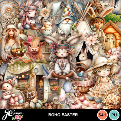 Boho_easter_elements_preview