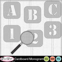 Cardboardmonogram_small