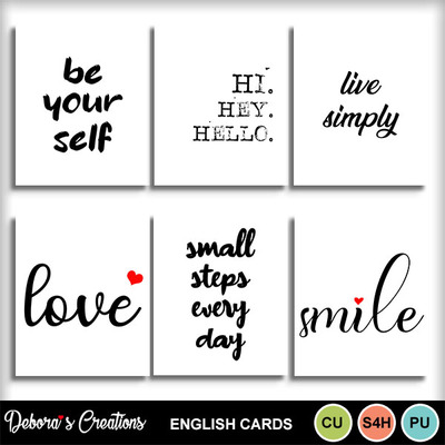 English_cards