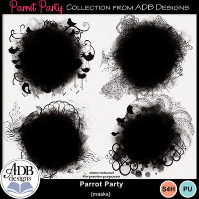 Parrotparty_masks